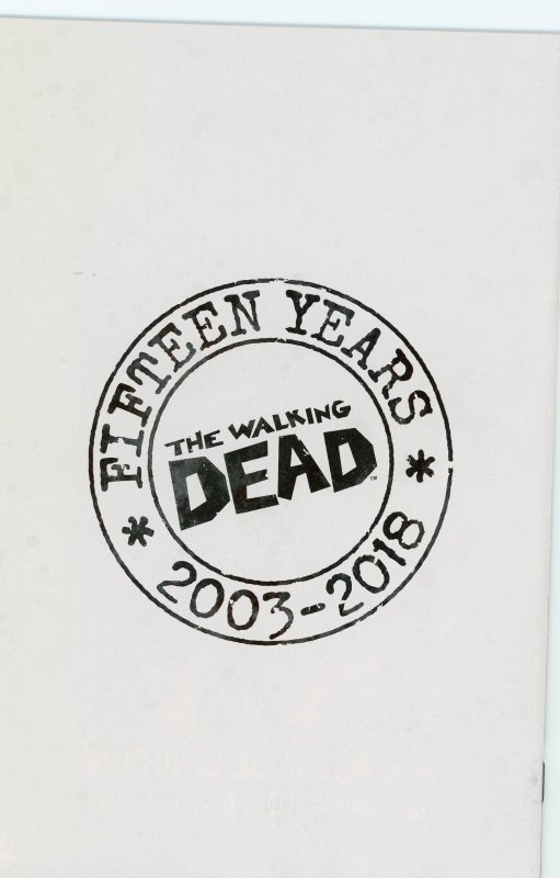 Walking Dead #98 (15th Anniv Ed)  Color Variant  9.0 (our highest grade)