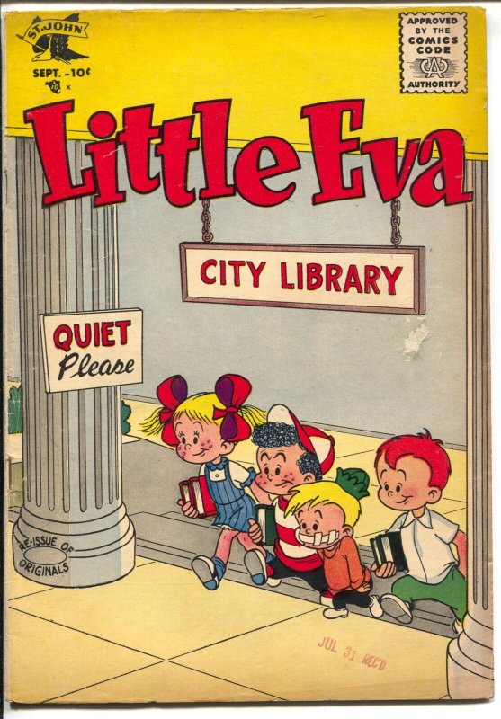 Little Eva #29 1956-St. John-end of run issue-rare-VG