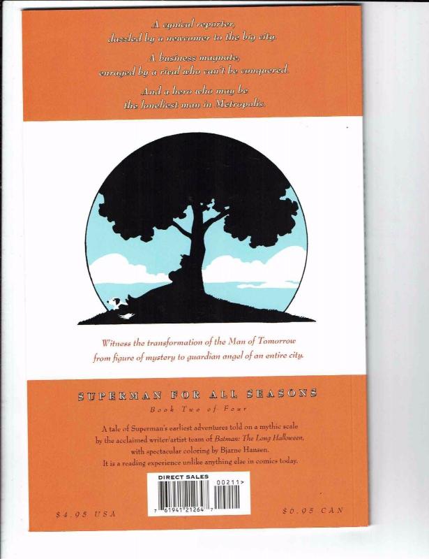 Superman For All Seasons COMPLETE DC Comics Ltd Ser # 1 2 3 4 Jeph Loeb TS J105