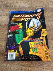 Nintendo Power Magazine # 78 November 1995 Mortal Kombat Cover 2 J399