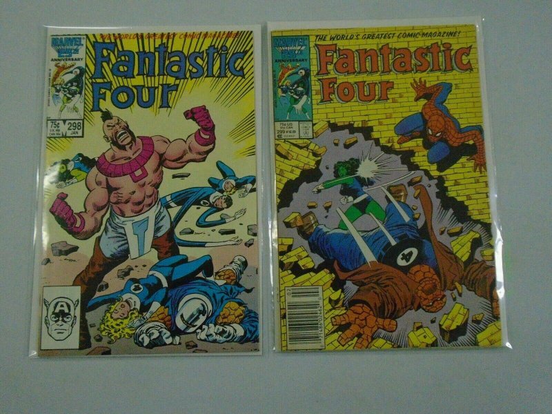 Fantastic Four 1st series run from #250-299 50 different 6.0 FN (1983-87)