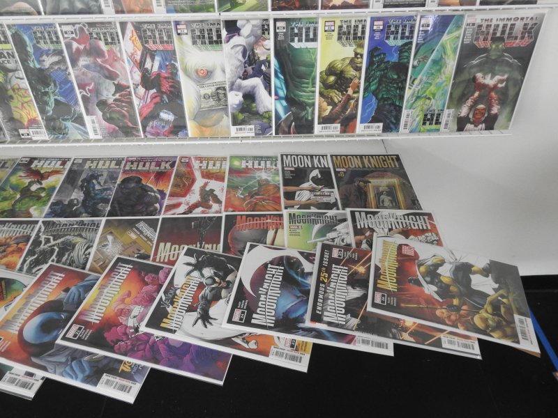 Huge Lot 160+ Comics W/ Hulk, Moon Knight, X-Force, +More! Avg VF+ Condition!