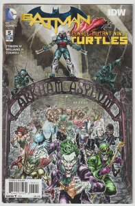 Batman/Teenage Mutant Ninja Turtles #5 (Jun 2016, DC/IDW) VFN condition (8.0)