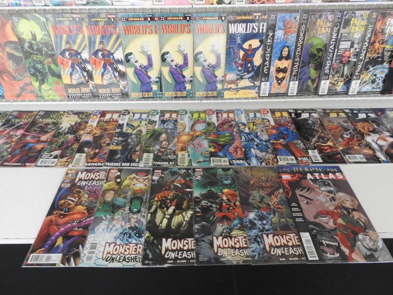 Huge Lot 140+ Comics W/ World's Finest, Challengers, Defenders+ Avg VF C...