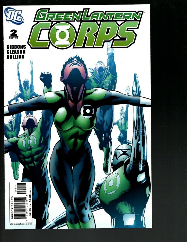 8 Green Lantern DC Comics Corps Quarterly 1 50 Corps 1(2) 2(3) Recharge 1 J402