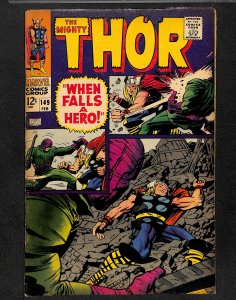 Thor #149 VG- 3.5 2nd Wrecker!