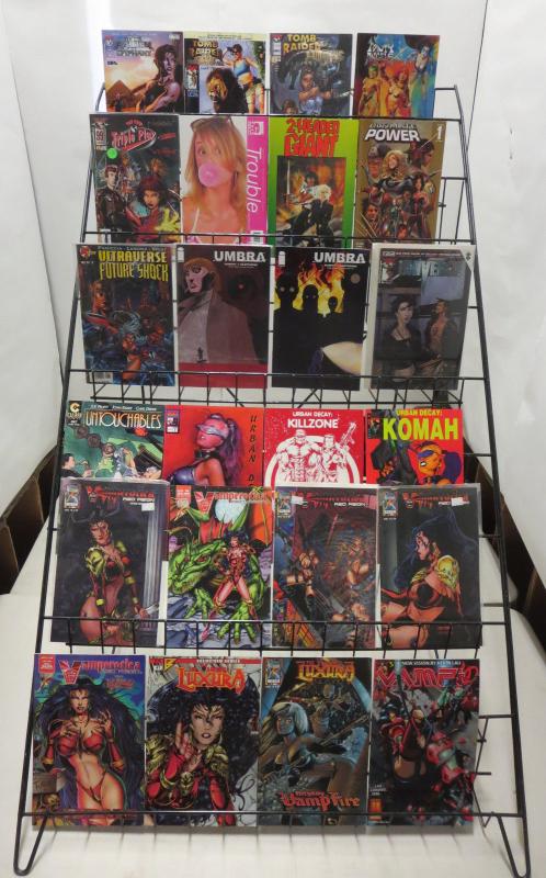  Heroine/Bad Girl/Spandex Maxi-Library SWB 120+ diff Vampirella-Tomb Raider XS1