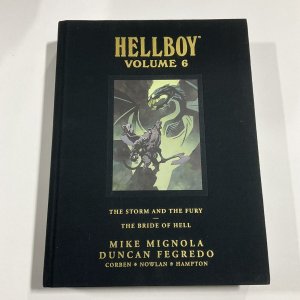 Hellboy Volume 6 Storm And The Fury Bride Of Hell Hardcover Signed Nowlan Dark