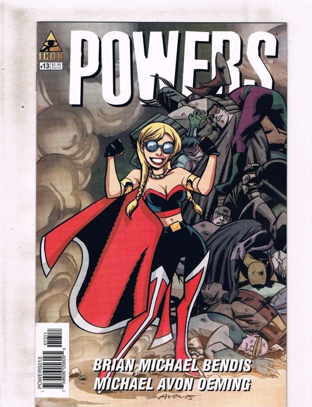 Lot Of 5 Powers Marvel Icon Comic Books # 11 12 13 14 15 NM Brian M Bendis AK6