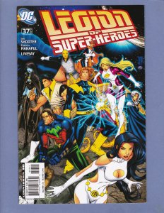 Legion of Super-Heroes #37 VG/FN Both Connecting Covers DC 2008