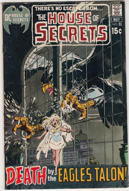 House of Secrets #91 (May-71) VF+ High-Grade 