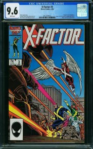 X-Factor #3 (1986) CGC 9.6 NM+