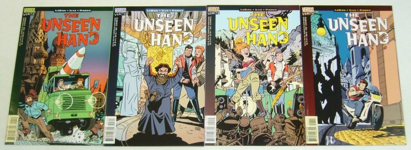 the Unseen Hand #1-4 VF/NM complete series TERRY LABAN vertigo comics