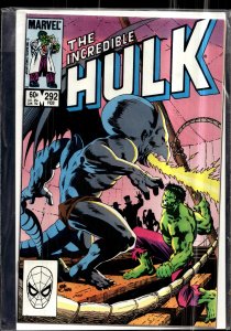 The Incredible Hulk #292 (1984) Hulk
