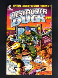 Destroyer Duck #1 (1982) 1st App of Destroyer Duck & Groo the Wanderer