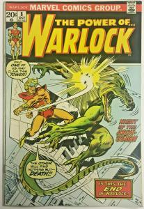WARLOCK#8 FN 1973 MARVEL BRONZE AGE COMICS