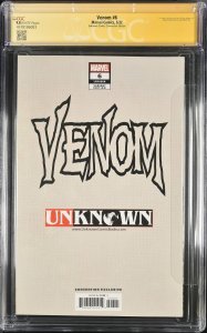 Venom (2022) #6 - CGC 9.8 - Unknown Comics Convention Exclusive - Signed
