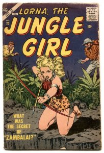 Lorna, The Jungle Girl  #23 1957- Atlas comics VG