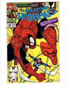 The Amazing Spider-Man #345 (VF/NM) 1991 VENOM Appearance !!!!!!!  / ID#384