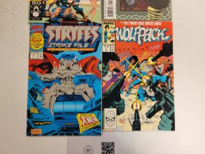 4 Marvel Comics #1 Stryfe + #1 Wolfpack + #1 Thor + #2 Toxic Avengers 84 TJ32