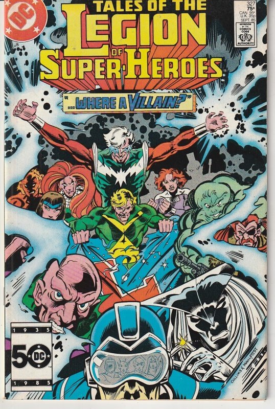 Tales of The Legion of Super Heroes # 322  Bring On The Villains !