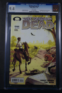 Walking Dead #2 CGC Graded 9.4