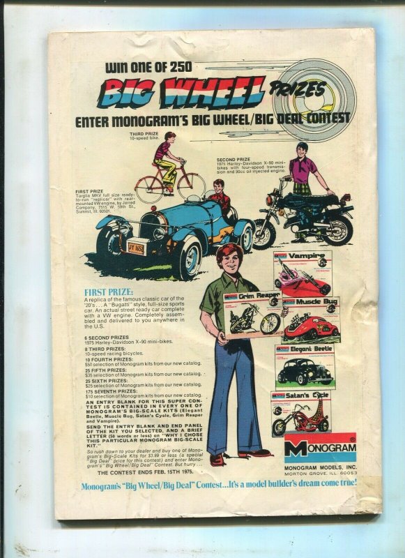 SHAZAM #15 (6.0) 100PGS!! 1974