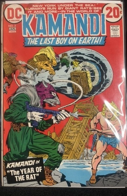 Kamandi, the Last Boy on earth #2 (1973)