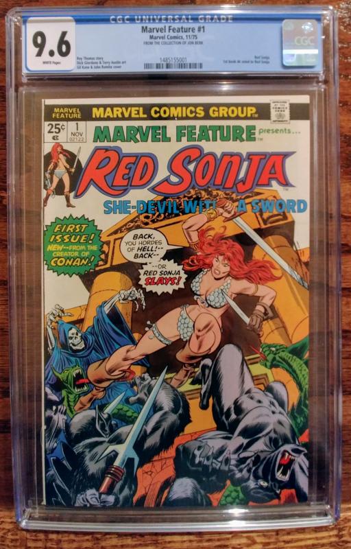 Marvel Feature #1 (Marvel, 1975) CGC 9.6 KEY