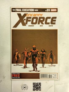 Uncanny X-Force #31 VF-NM Marvel Comics comic book 25 JW63