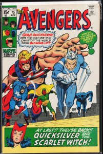 The Avengers #75 (1970) The Avengers [Key Issue]