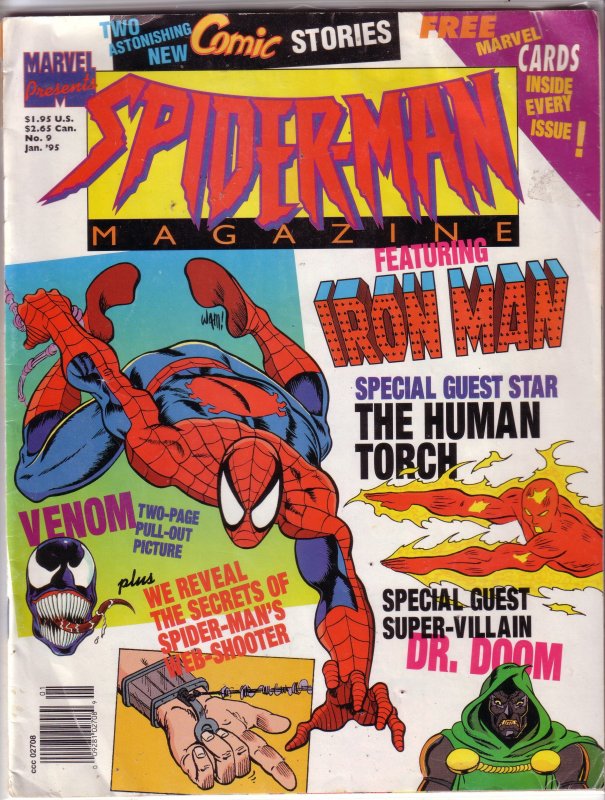 Spider-Man Magazine   vol. 1   #9 FR/GD