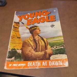 Young Eagle #3 Fawcett Comics 1951 golden age western native american classic