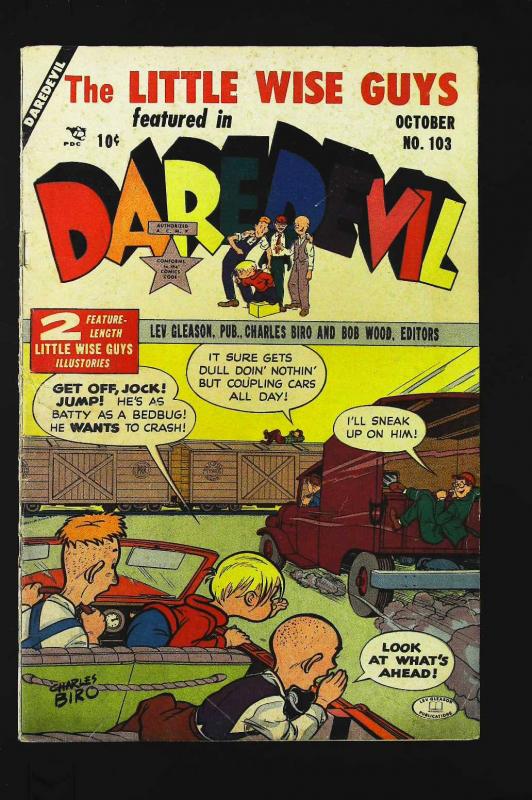 Daredevil Comics (1941 series) #103, VG+ (Actual scan)