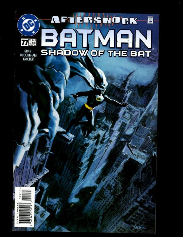 Lot of 10 Batman Shadow of the Bat DC Comics #72 73 74 75 76 77 78 79 81 82 SM15