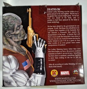 EARTH X DEATHLOK LIMITED ED BUST (2002) MARVEL/DYNAMIC FORCES Alex Ross w CoA