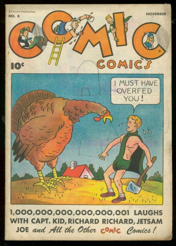 Comic--#8--1946--COMIC BOOK--Fawcett--VG