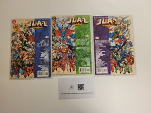 3 JLA-Z DC Comic Books #1 2 3 Guide to the World Greatest Super-Heroes 30 13 TJ4