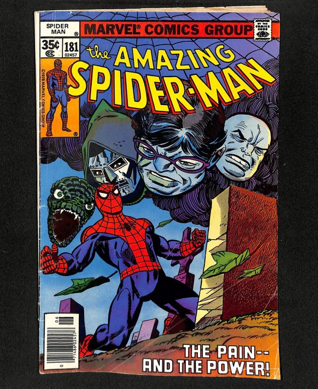 Amazing Spider-Man #181 Sandman!