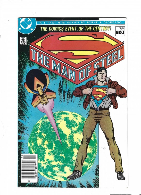 The Man of Steel (1986—1986), DC Database