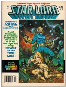 MARVEL SUPER SPECIAL 10 F-VF STARLORD BY MOENCH/CO