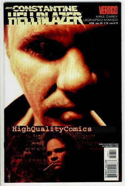 HELLBLAZER 208, NM+, Vertigo, John Constantine, Bradstreet, more HB in store