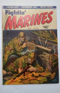 Fightin' Marines #5 (1952) VG+ 4.5 Matt Baker cover