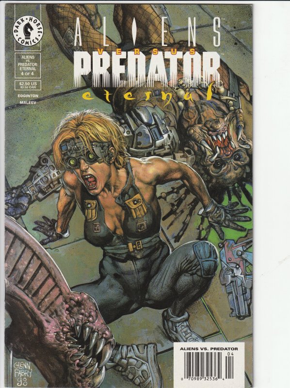 Aliens vs. Predator: Eternal #1-4 (1998) Newsstands 7.0--8.0