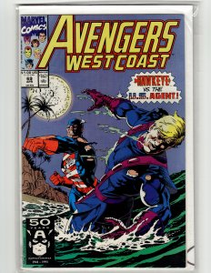 Avengers West Coast #69 (1991) West Coast Avengers / Avengers West Coast