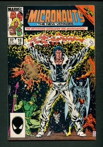 Micronauts New Voyages #16 ( 7.5 VFN-) Kelley Jones Cover & Art / 1986