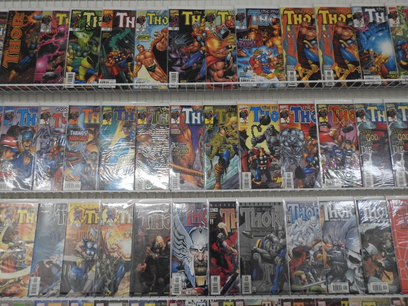 Huge Lot of 220+ Comics W/ All THOR!!! Avg. VF+ Condition!