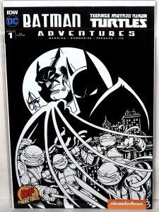 BATMAN Teenage Mutant Ninja Turtles #1 Dynamic Forces Signed Remarked Ken Haeser