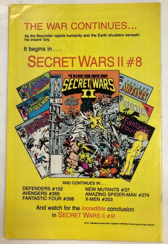 PUNISHER (January 1986 MARVEL) 2 Mike Zeck and John Beatty VG+