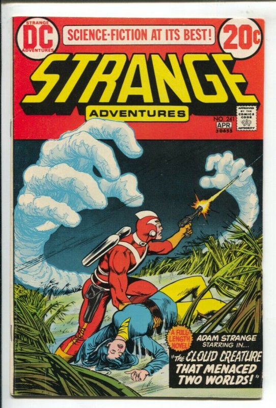 Strange Adventures #241-1973-DC--Adam Strange issue-higher grade-FN